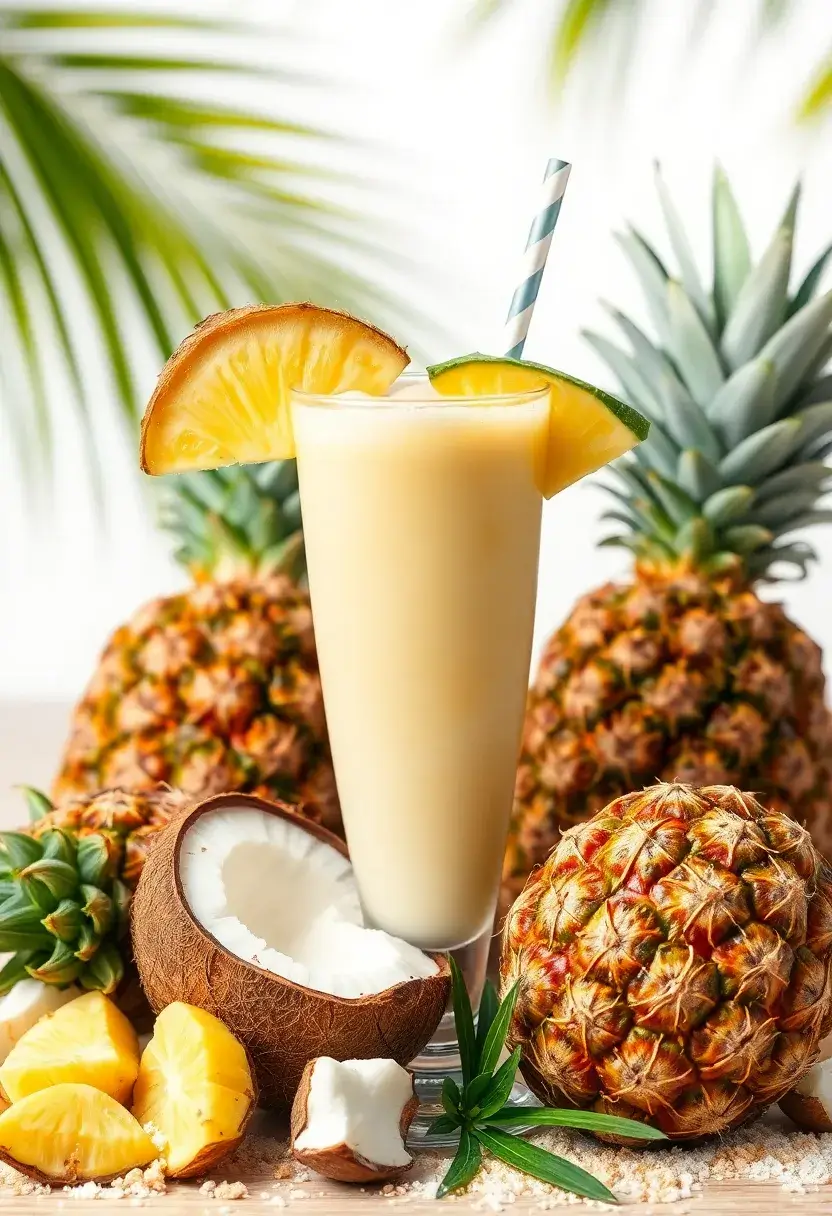 27 Juice Recipes for Immune System Boost Naturally 27. Pineapple Coconut Bliss Juice