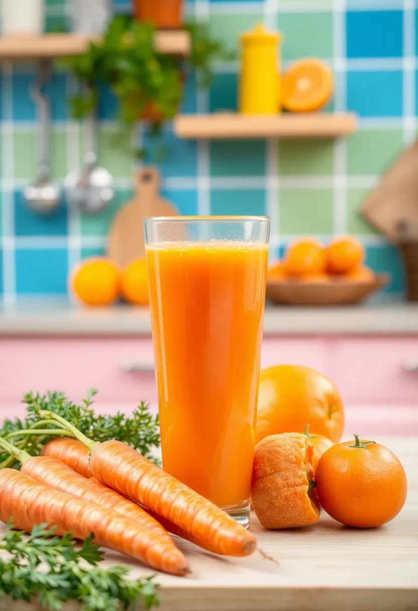 27 Juice Recipes for Immune System Boost Naturally 5. Carrot Citrus Symphony