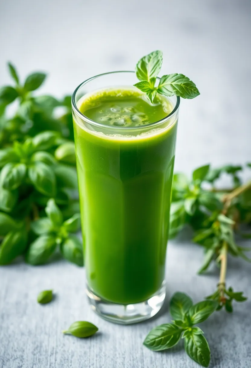 27 Juice Shots Recipes for Inflammation Relief - 10. Herbal Wellness Shot