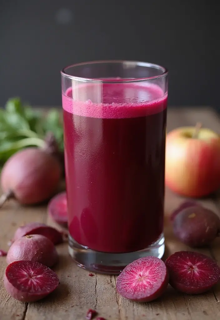 27 Juice Shots Recipes for Inflammation Relief - 3. Beetroot Power Shot