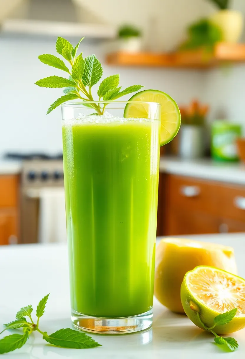 27 Moringa Smoothie and Juice Recipes Nutritious and Tasty - 20. Moringa and Honeydew Juice