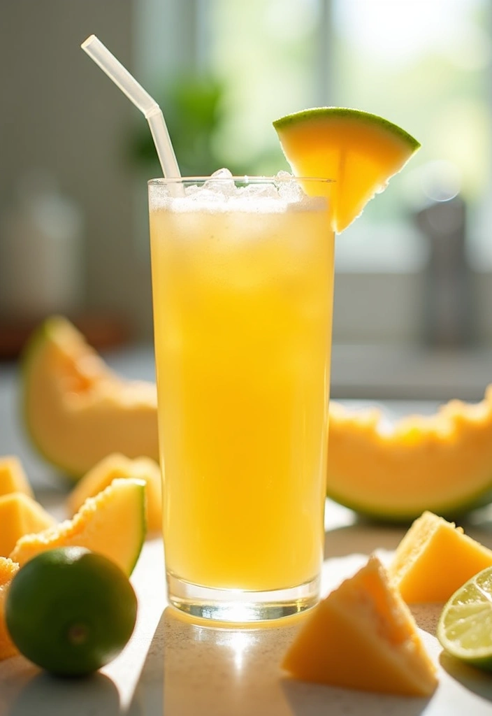 28 Juice Recipes for Kids: Fun and Delicious 19 28 Juice Recipes for Kids: Fun and Delicious - 19. Honeydew Melon Splash