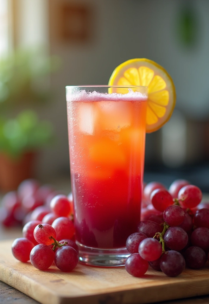 28 Juice Recipes for Kids: Fun and Delicious 20 28 Juice Recipes for Kids: Fun and Delicious - 20. Grape Crush Delight