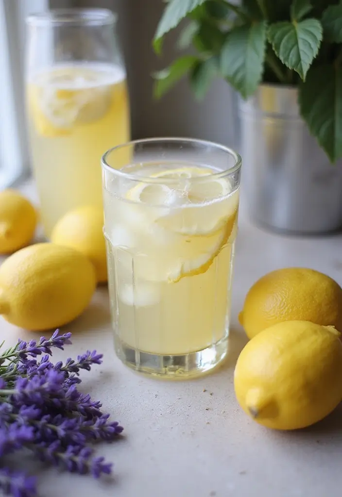 28 Juice Recipes for Kids: Fun and Delicious 25 28 Juice Recipes for Kids: Fun and Delicious - 25. Lavender Lemonade Splash