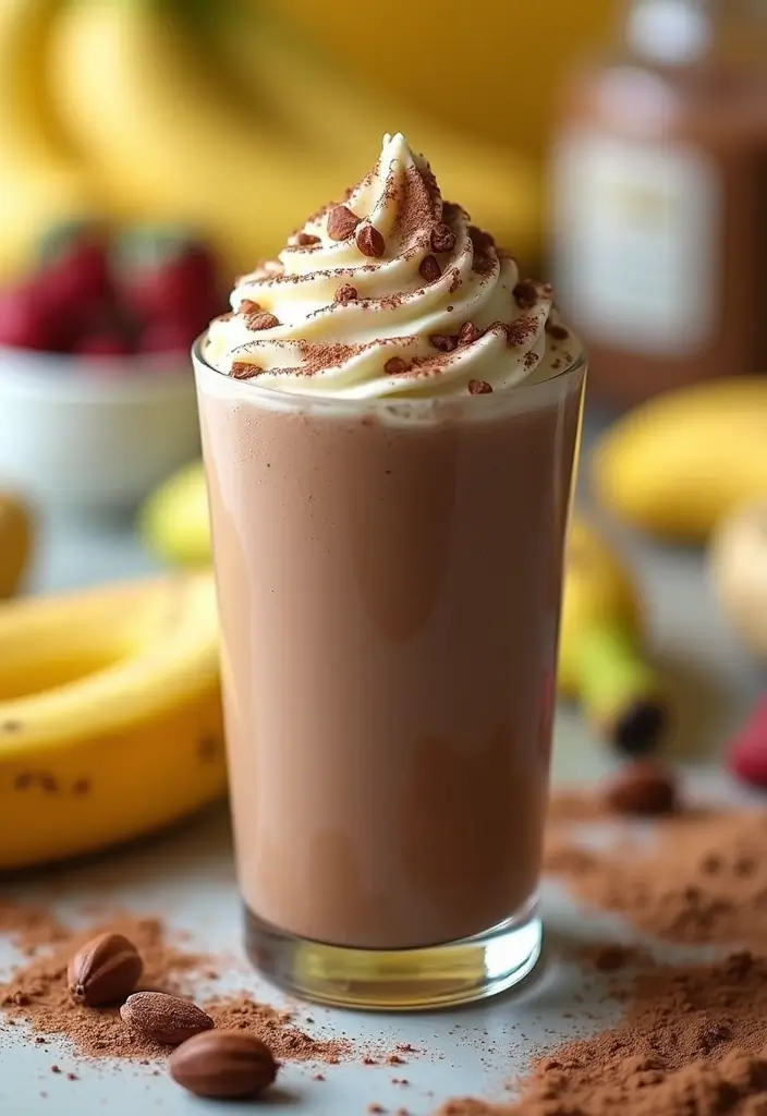 28 Juice Recipes for Kids: Fun and Delicious 28 28 Juice Recipes for Kids: Fun and Delicious - 28. Chocolate Banana Bliss