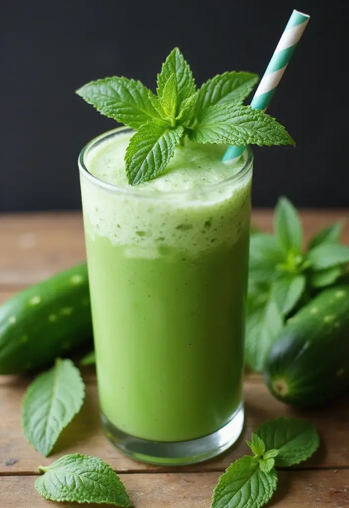 28 Low Carb Juice Recipes Perfect for Keto 4. Cucumber Mint Refresher