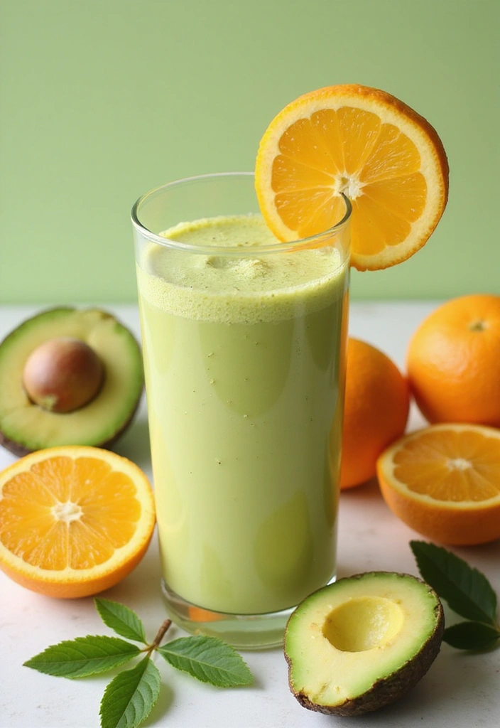 28 Low Carb Juice Recipes Perfect for Keto 5. Creamy Avocado Citrus Juice