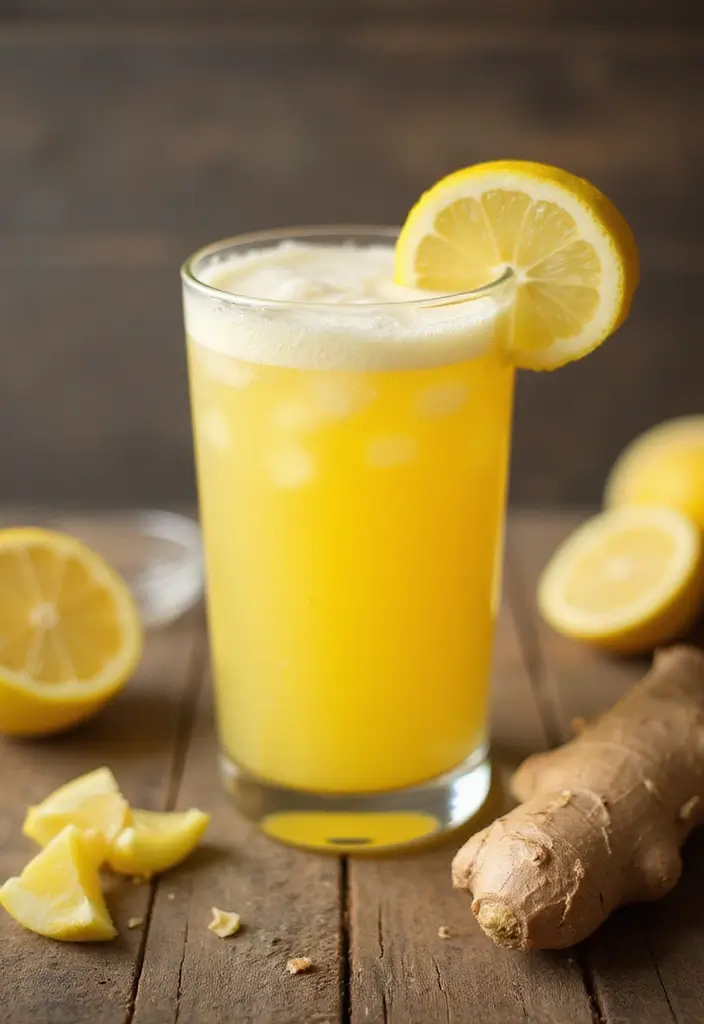 29 Cold Press Juice Recipes Fresh and Nutritious 10. Ginger Lemon Detox Juice