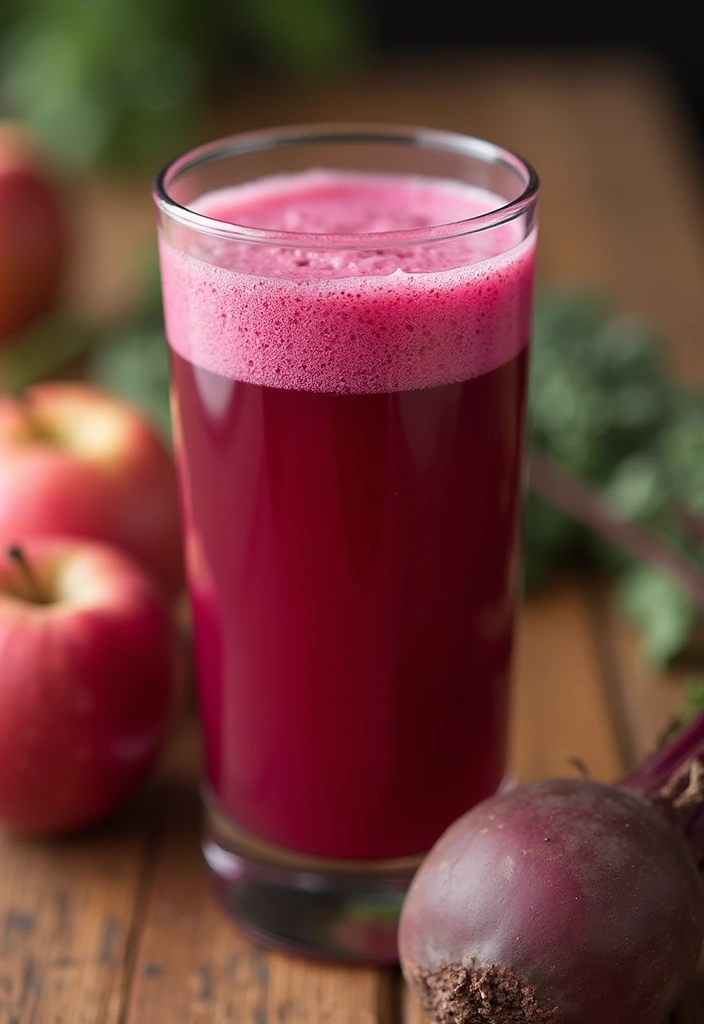 29 Fresh Fruit Juice Recipes Everyone Will Enjoy 14. Sweet and Tangy Apple Beet Juice