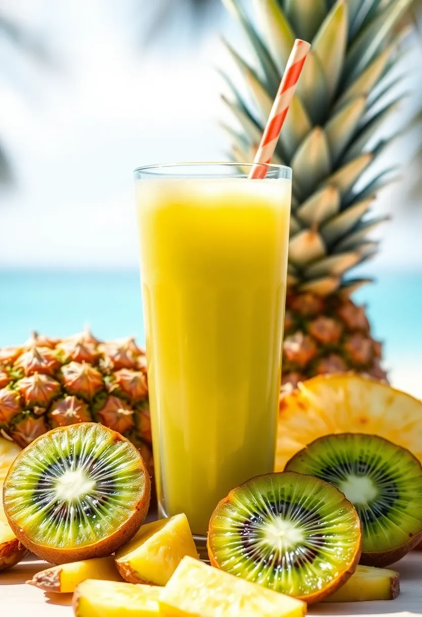 29 Fresh Fruit Juice Recipes Everyone Will Enjoy 23. Kiwi Pineapple Fusion