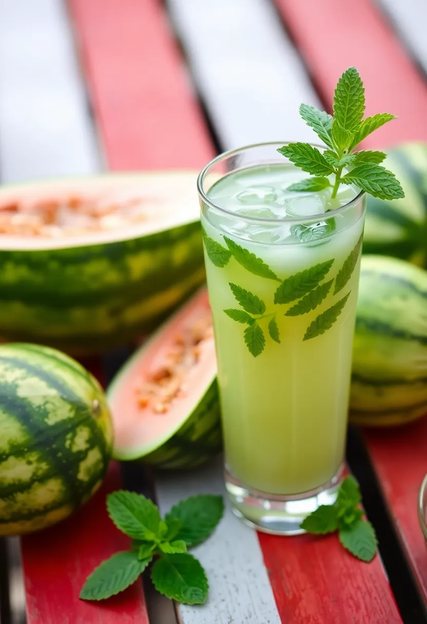 29 Fresh Fruit Juice Recipes Everyone Will Enjoy 28. Cooling Mint Melon Juice