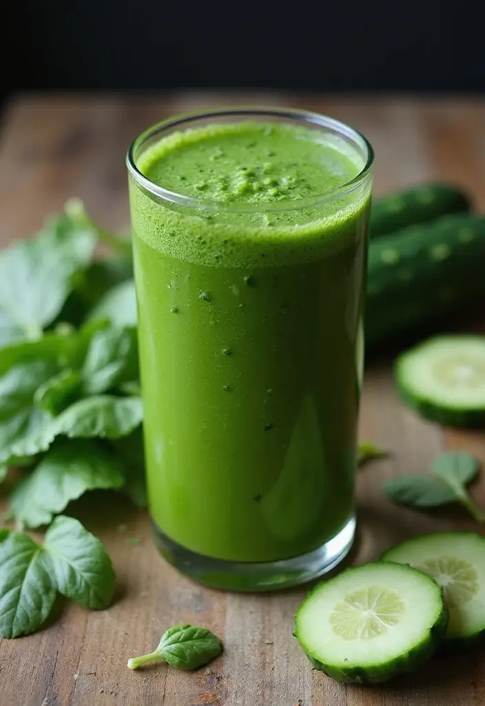 29 Fresh Fruit Juice Recipes Everyone Will Enjoy 3. Energizing Green Detox Juice