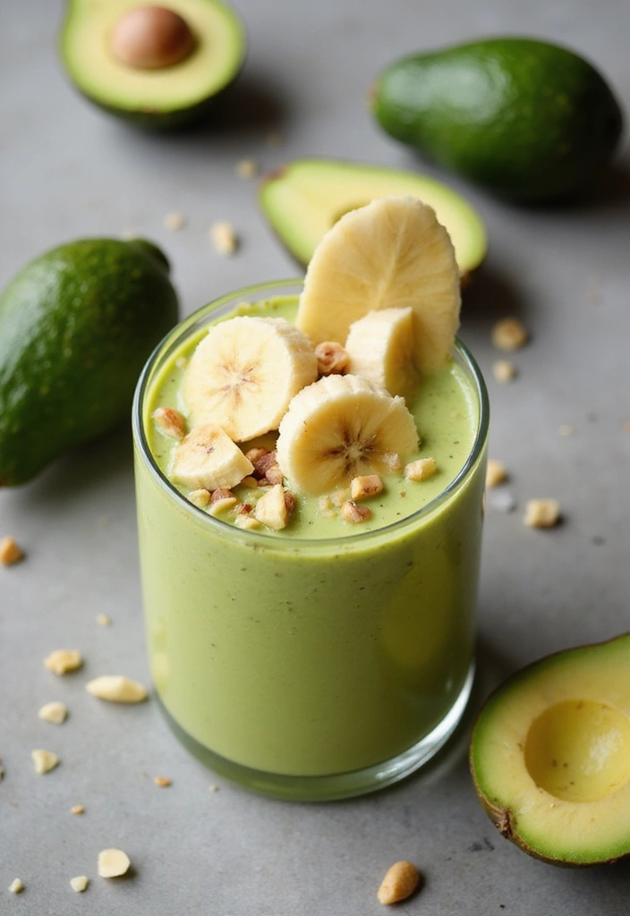 29 Fresh Fruit Juice Recipes Everyone Will Enjoy 9. Creamy Avocado Banana Smoothie