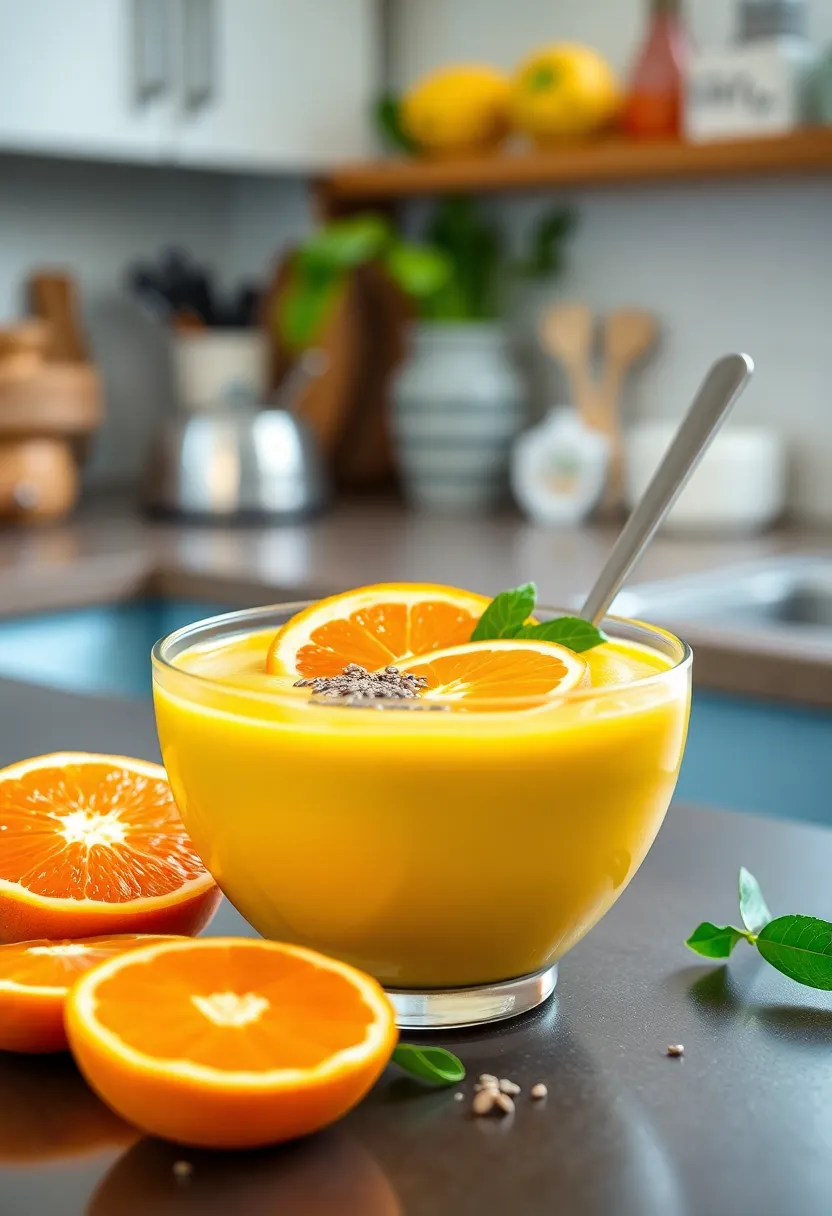 29 Juice It Up Recipes Smoothies You Can Recreate 11. Citrus Sunshine Smoothie Bowl