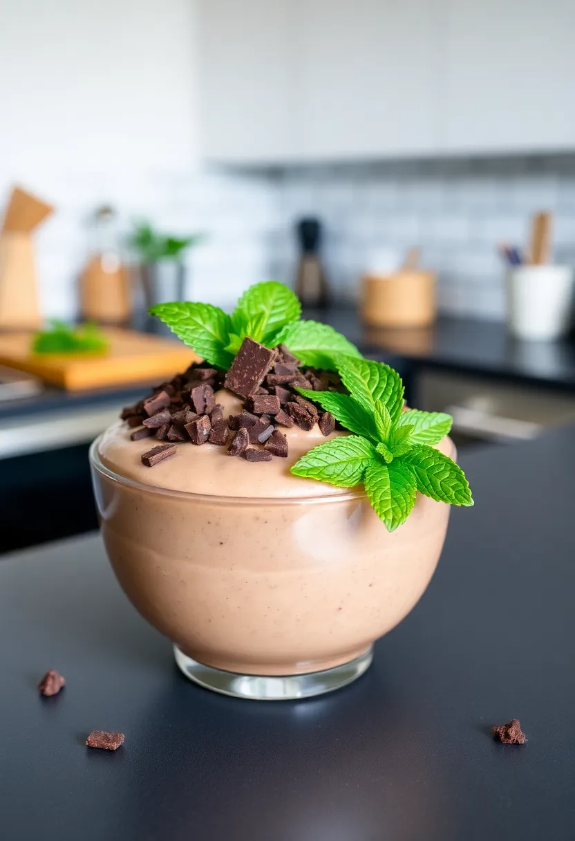 29 Juice It Up Recipes Smoothies You Can Recreate 14. Chocolate Mint Smoothie Bowl