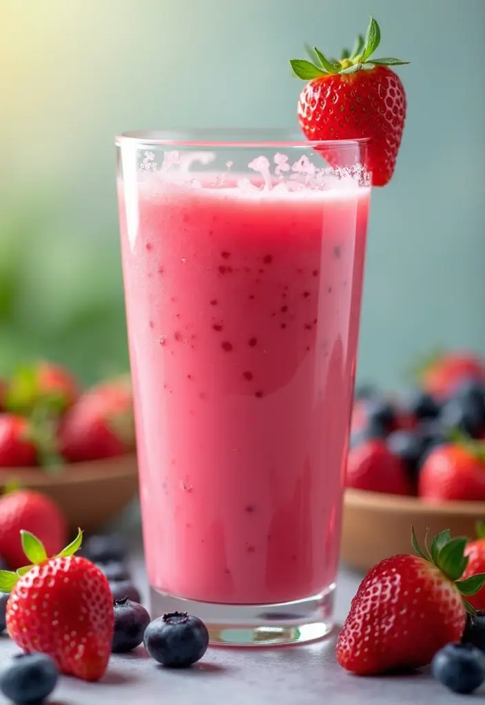29 Juice Recipes for Gut Health That Taste Amazing 11. Berry Banana Bliss