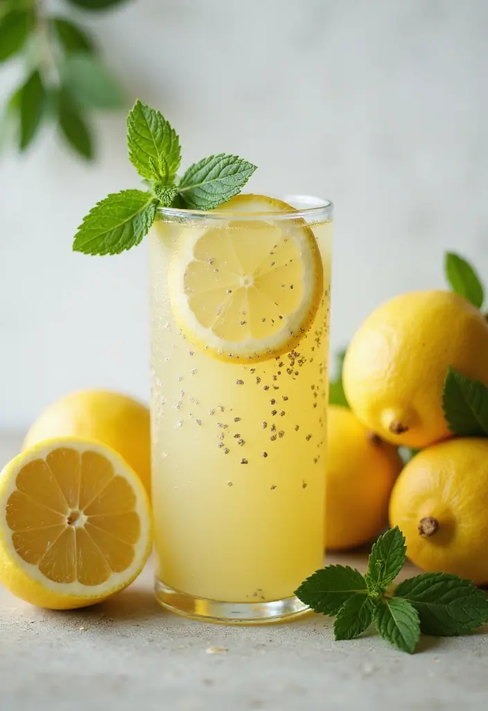 29 Juice Recipes for Gut Health That Taste Amazing 13. Chia Seed Lemonade
