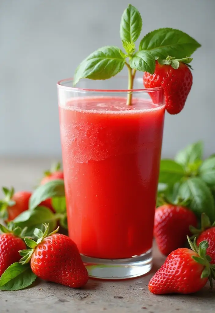 29 Juice Recipes for Gut Health That Taste Amazing 15. Fruity Lemon Basil Juice