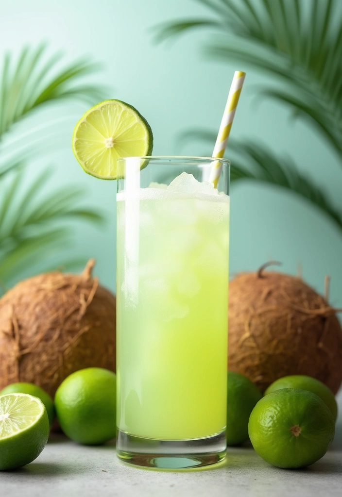 29 Juice Recipes for Gut Health That Taste Amazing 17. Refreshing Coconut Lime Juice
