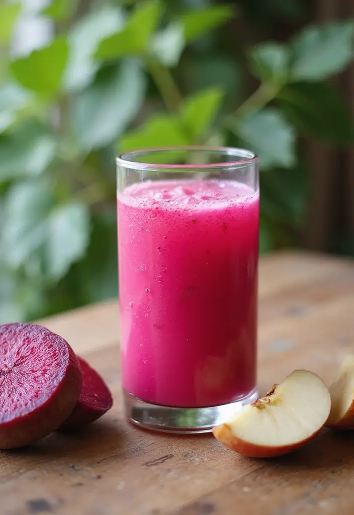 29 Juice Recipes for Gut Health That Taste Amazing 18. Apple Beet Energy Juice