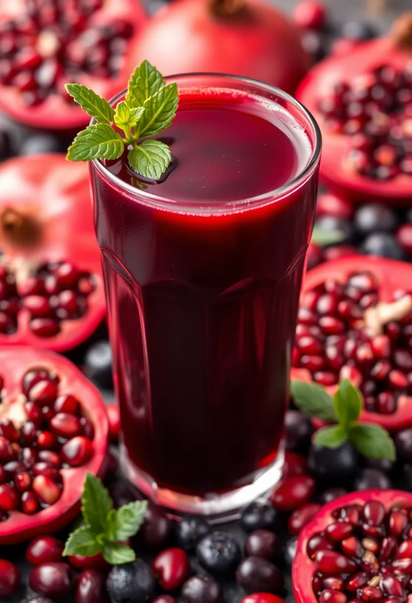 29 Juice Recipes for Gut Health That Taste Amazing 21. Pomegranate Berry Boost