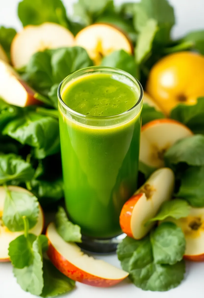 29 Juice Recipes for Gut Health That Taste Amazing 22. Sweet Spinach Apple Juice