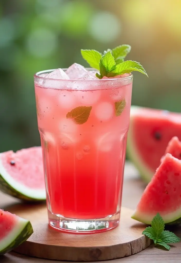 29 Juice Recipes for Gut Health That Taste Amazing 5. Minty Melon Cooler