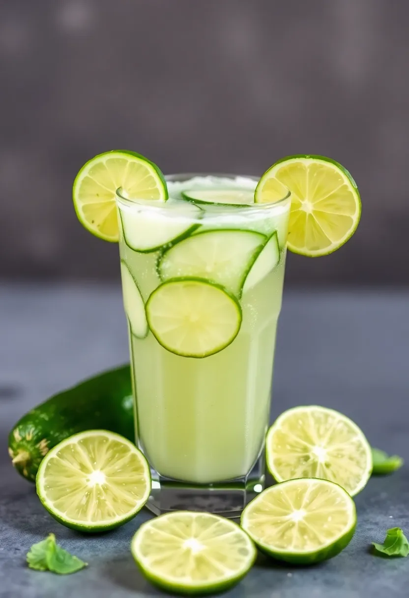 29 Lose Weight Juice Recipes That Actually Work - 27. Cucumber Lime Detox Juice