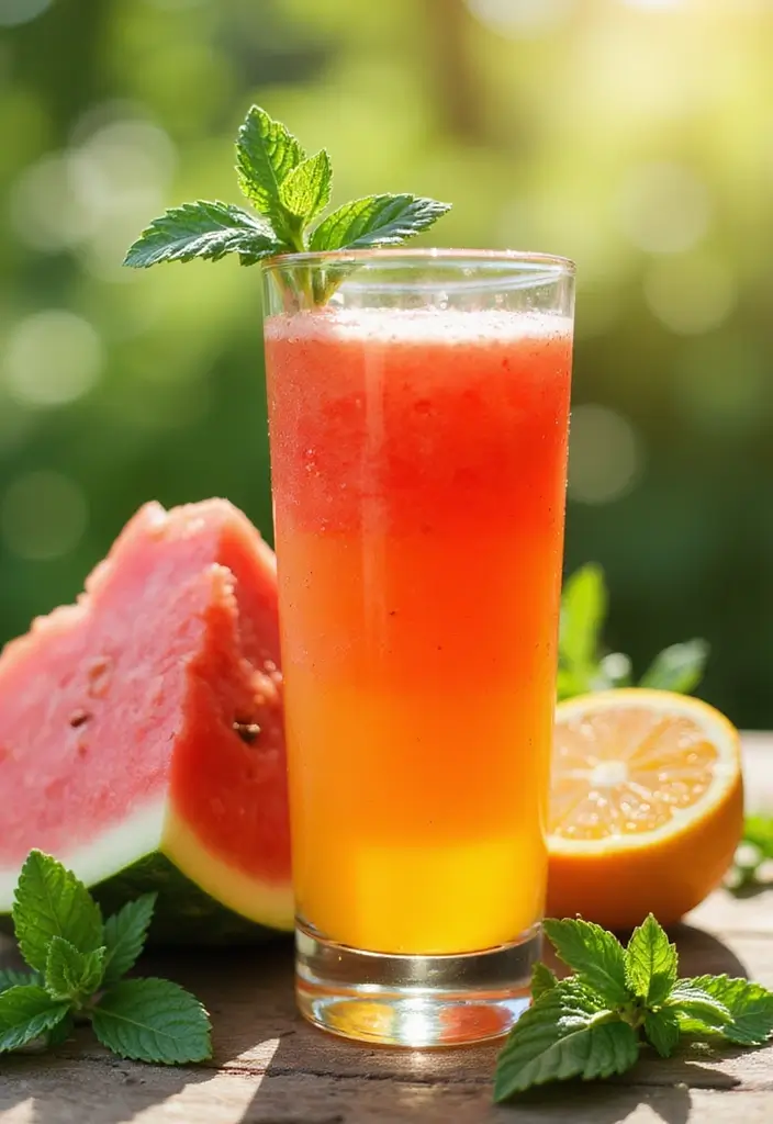 30 Carrot and Orange Juice Recipes Packed with Vitamins 30. Carrot Orange Minty Melon Juice