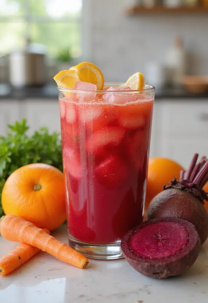 30 Carrot and Orange Juice Recipes Packed with Vitamins 5. Carrot Orange Beet Juice