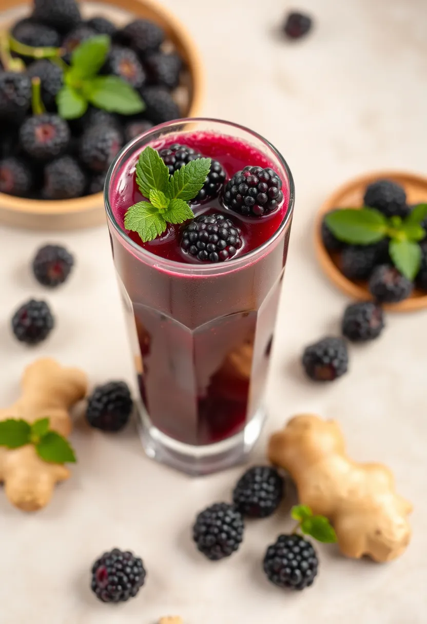 30 Heart Healthy Juice Recipes Doctors Recommend 19 30 Heart Healthy Juice Recipes Doctors Recommend - 19. Blackberry and Ginger Juice