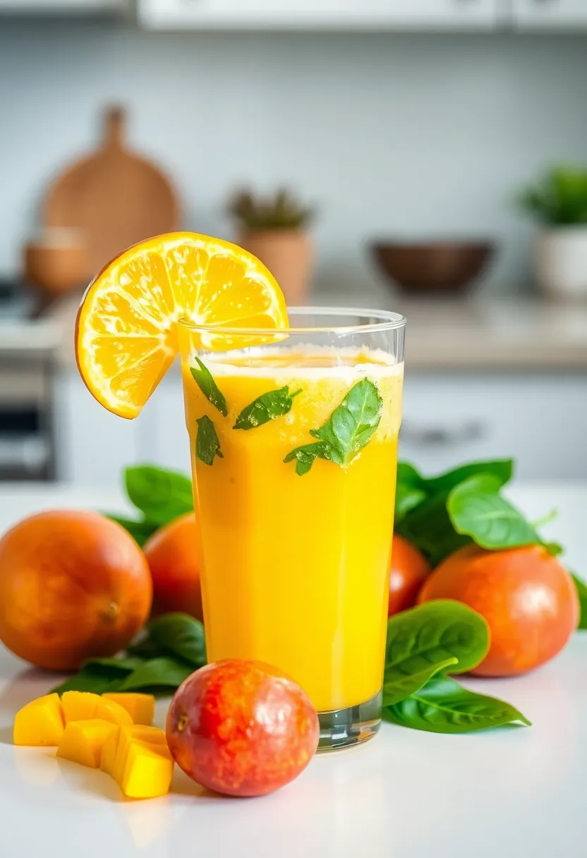 30 Heart Healthy Juice Recipes Doctors Recommend 22 30 Heart Healthy Juice Recipes Doctors Recommend - 22. Mango and Spinach Juice