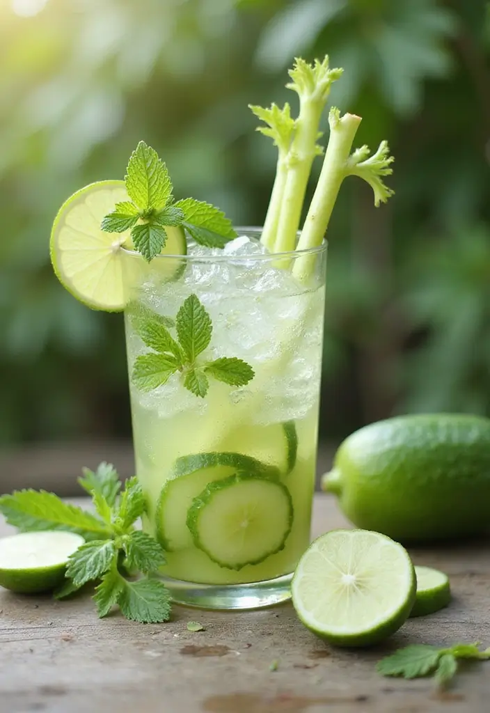 30 Heart Healthy Juice Recipes Doctors Recommend 3 30 Heart Healthy Juice Recipes Doctors Recommend - 3. Celery and Cucumber Cooler