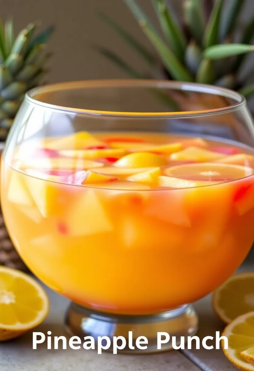 30 Jello Punch Recipes Pineapple Juice Party Favorites 20. Sunset Pineapple Punch