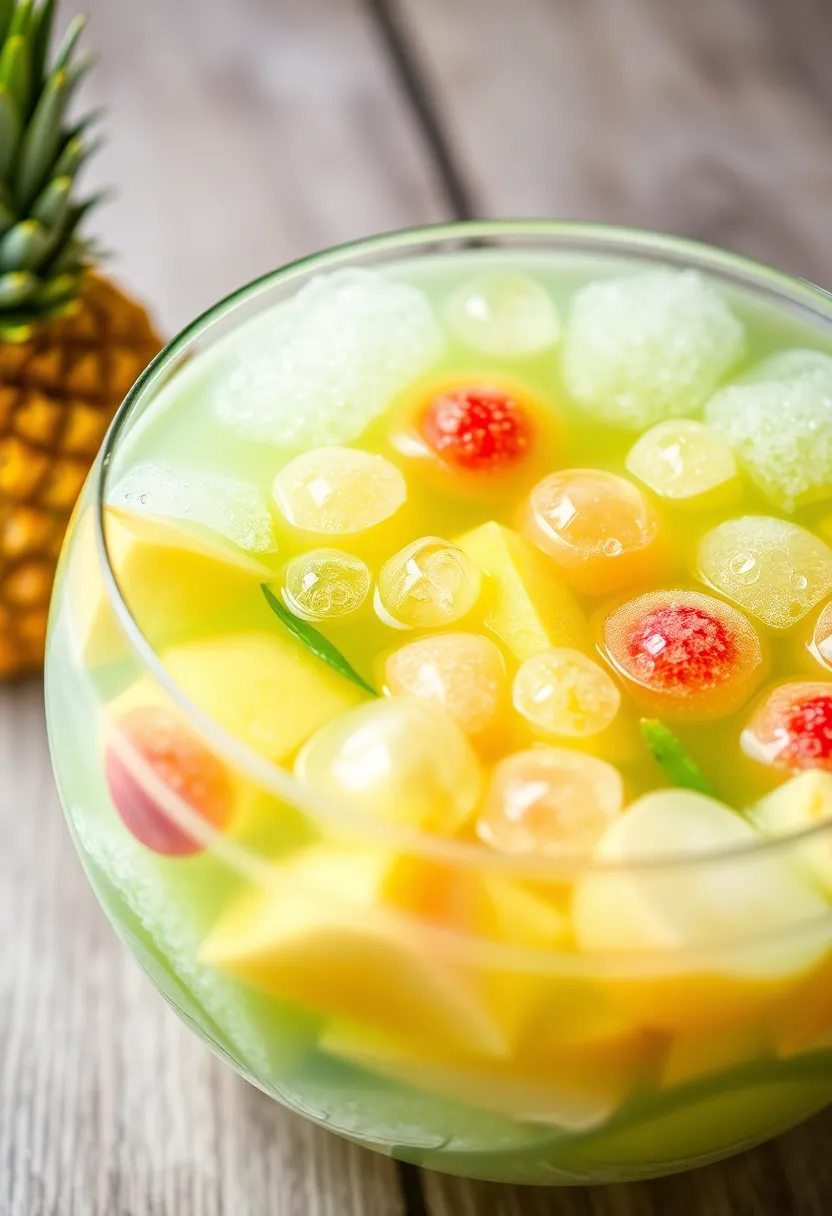 30 Jello Punch Recipes Pineapple Juice Party Favorites 24. Island Fizz Punch