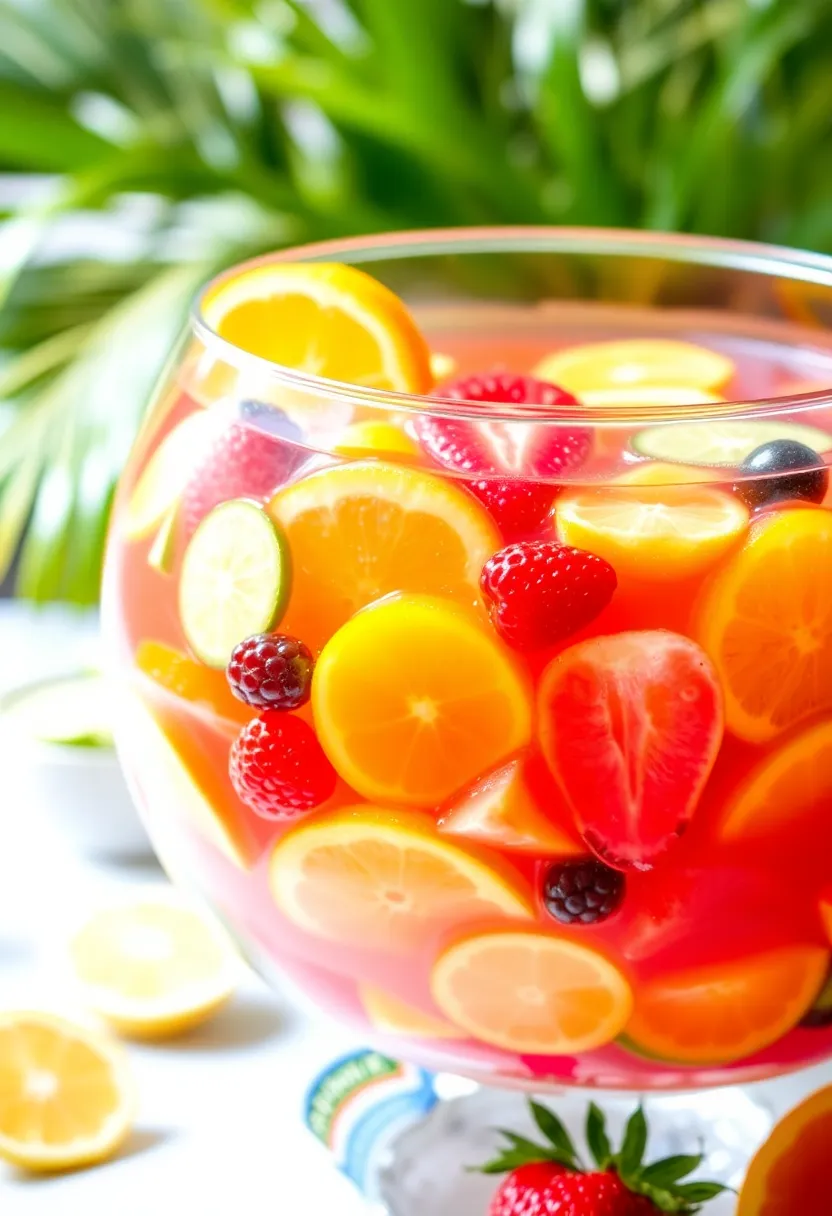 30 Jello Punch Recipes Pineapple Juice Party Favorites 28. Fruity Tropical Breeze Punch