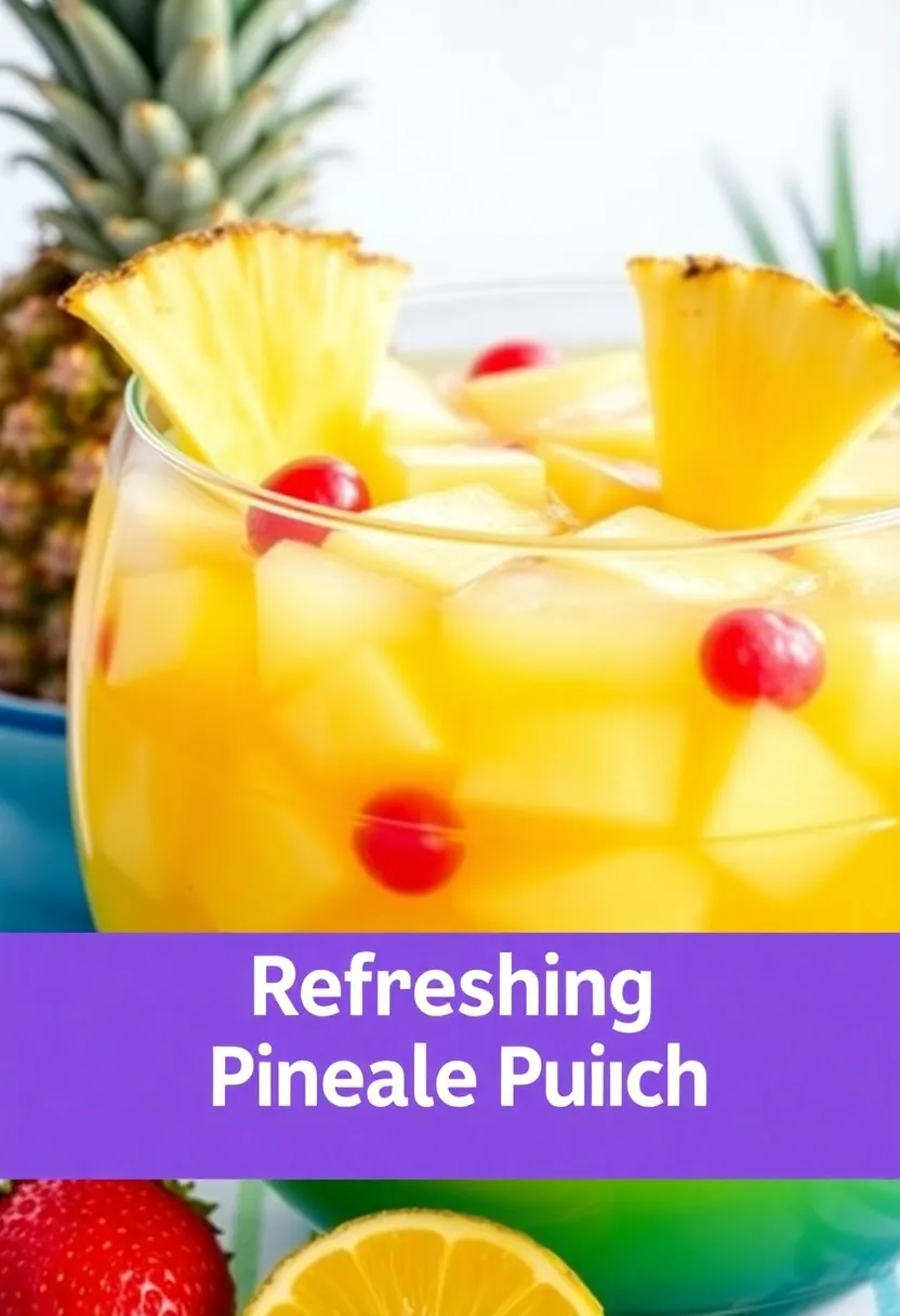 30 Jello Punch Recipes Pineapple Juice Party Favorites 30. Refreshing Pineapple Punch