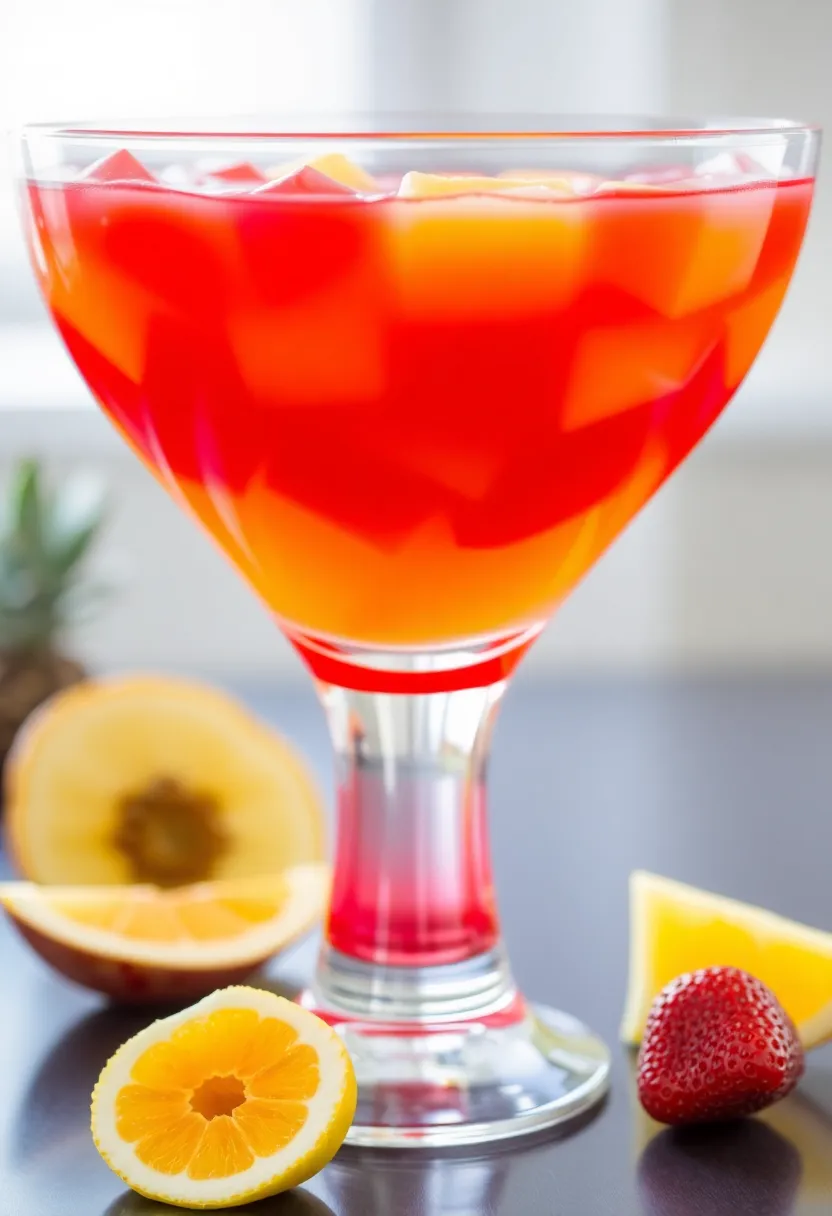 30 Jello Punch Recipes Pineapple Juice Party Favorites 7. Summer Sunset Punch