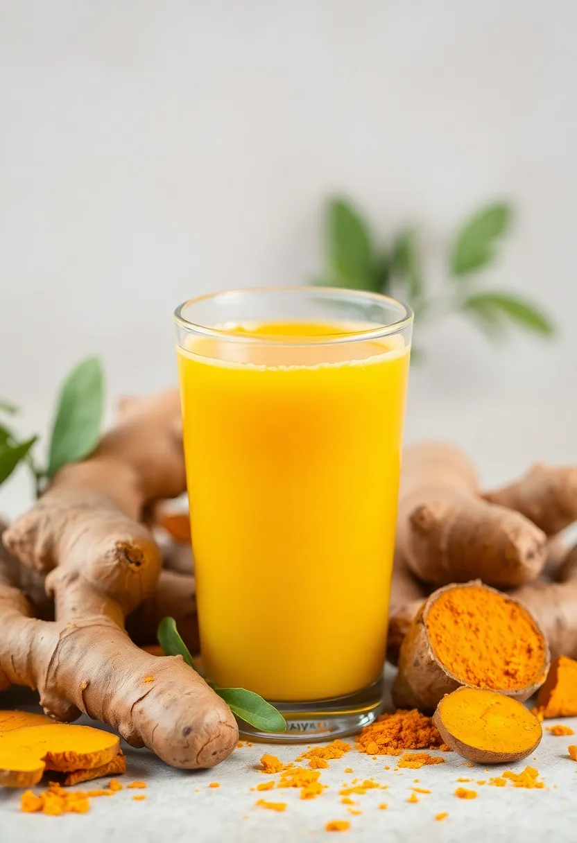 30 Juice Recipes and Their Benefits Backed by Nutrition 20. Ginger Turmeric Juice