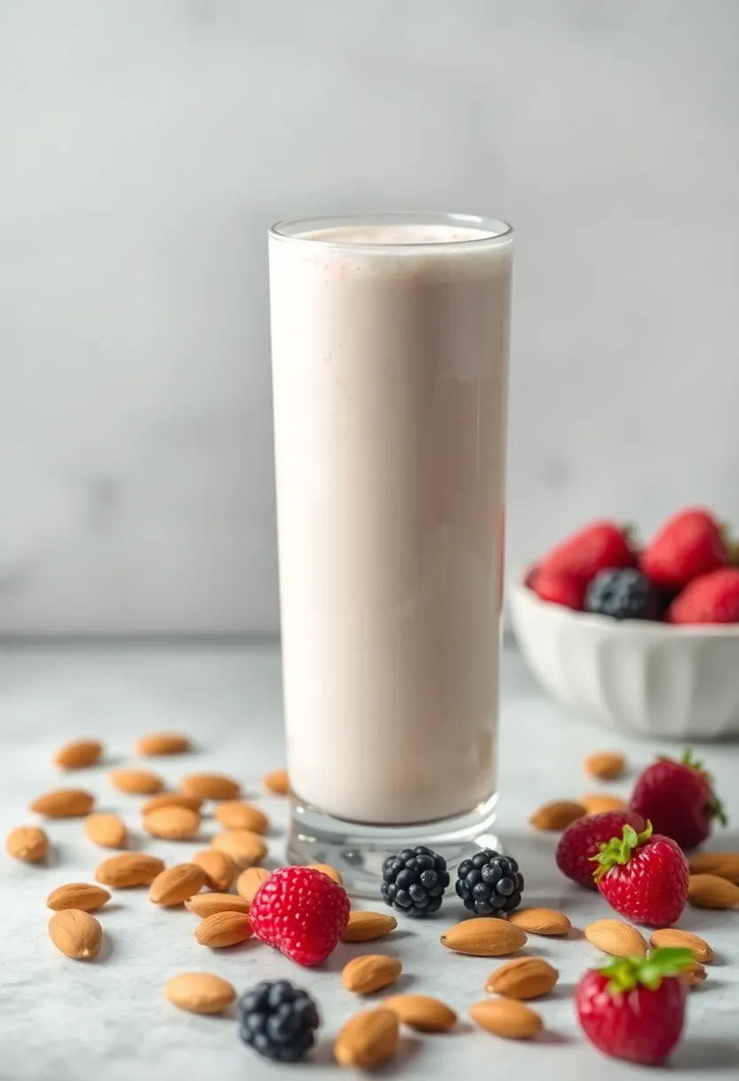 30 Juice Recipes and Their Benefits Backed by Nutrition 21. Almond Milk Smoothie