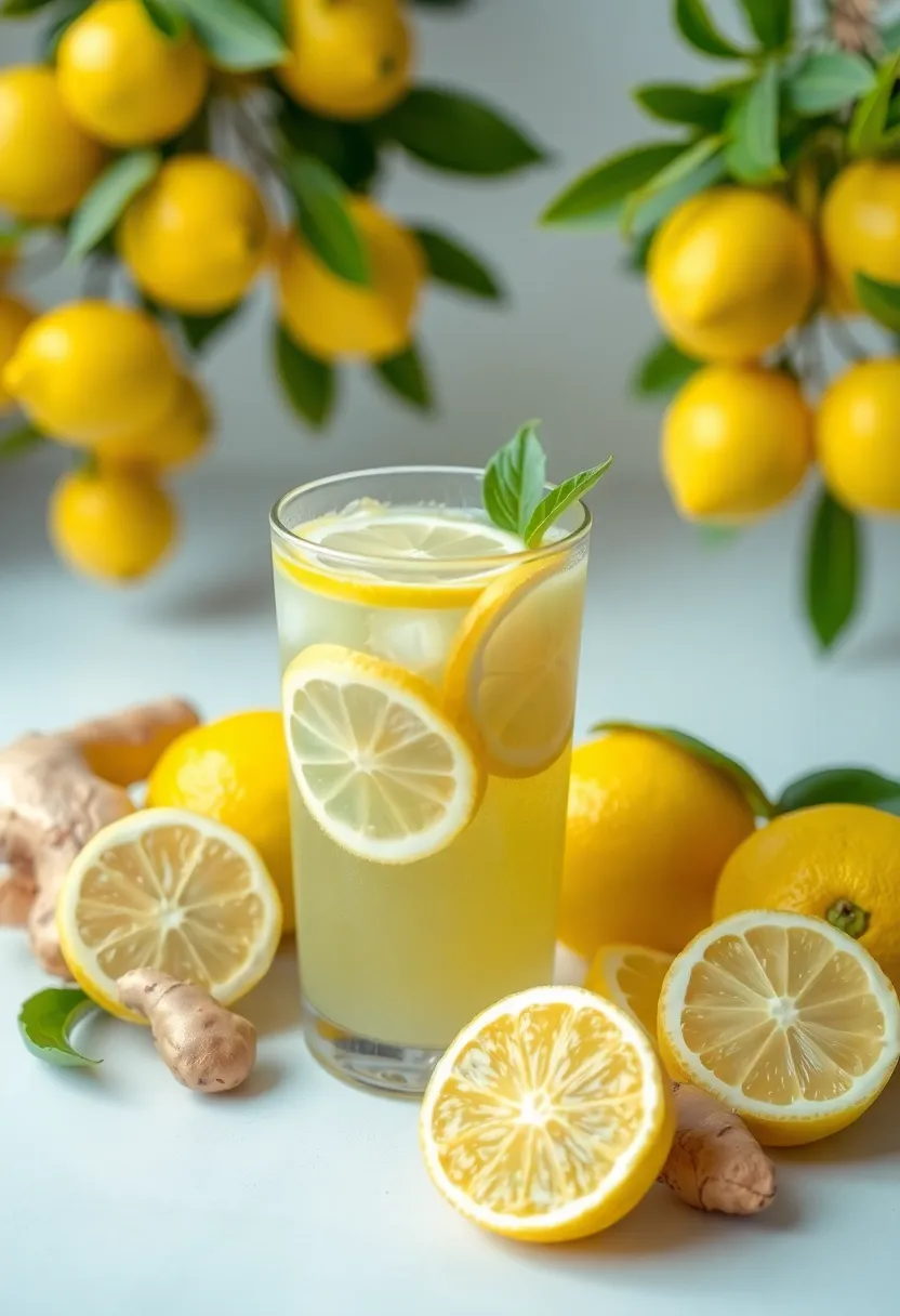 30 Juice Recipes and Their Benefits Backed by Nutrition 25. Lemon Ginger Detox Juice