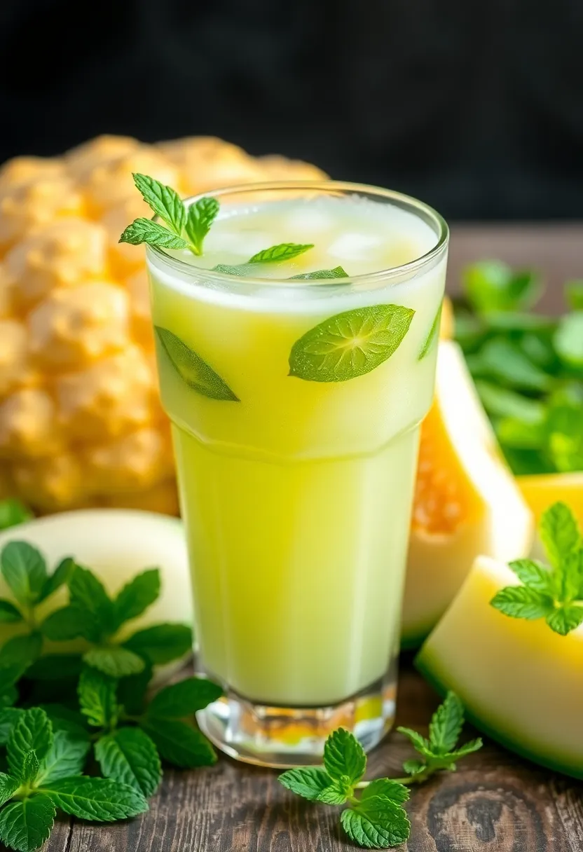30 Juice Recipes and Their Benefits Backed by Nutrition 27. Honeydew Mint Juice