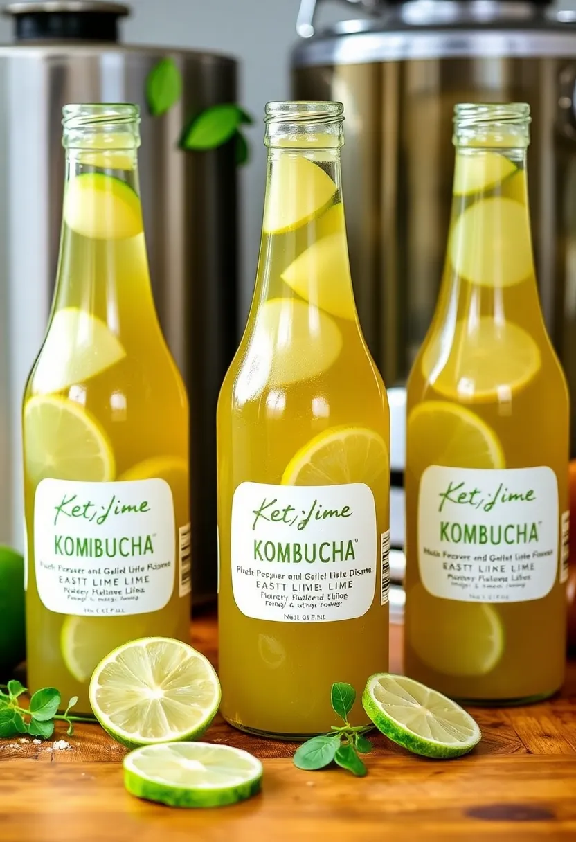 30 Key Lime Juice Recipes Sweet and Tangy Delights 12. Key Lime Flavored Kombucha