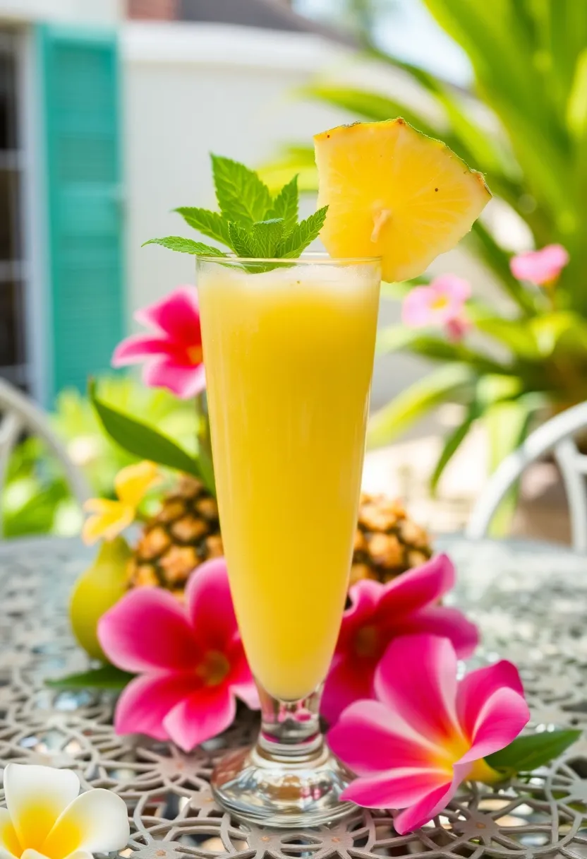 30 Key Lime Juice Recipes Sweet and Tangy Delights 22. Key Lime and Pineapple Smoothie