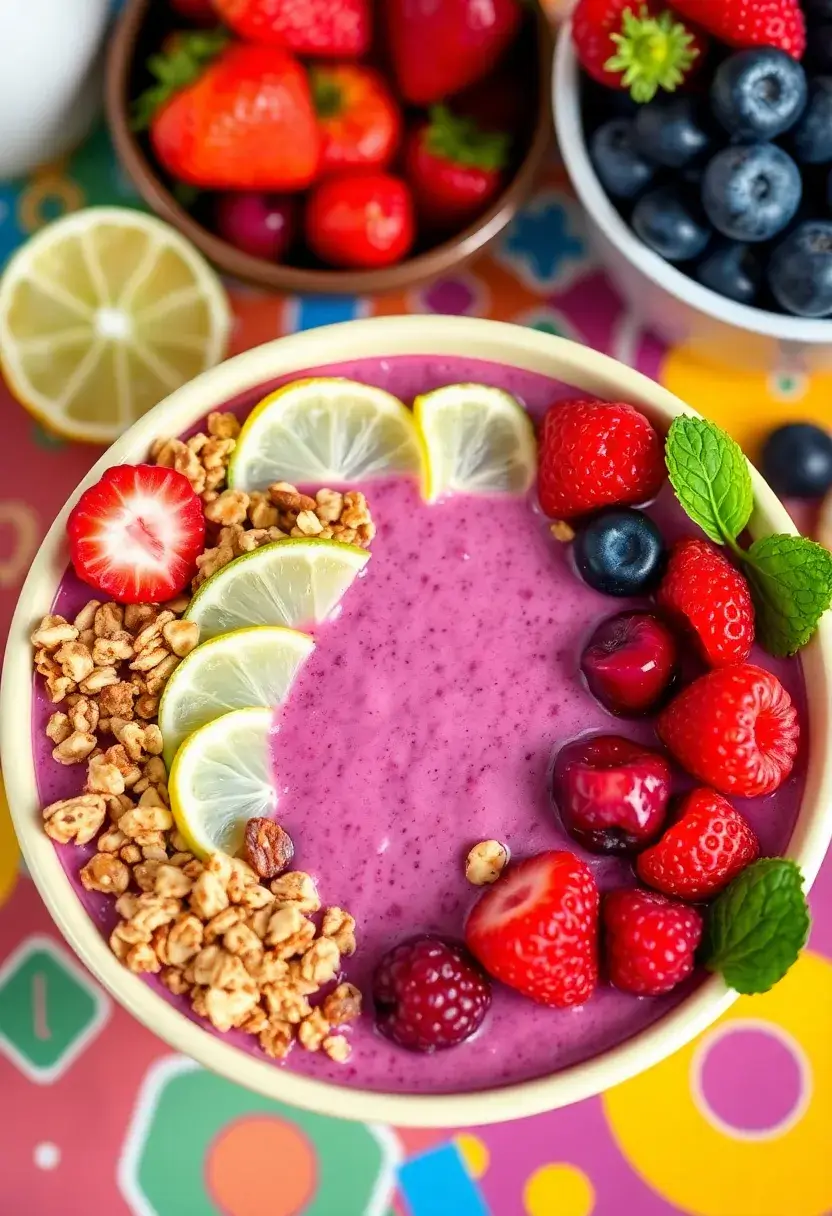 30 Key Lime Juice Recipes Sweet and Tangy Delights 29. Key Lime Berry Smoothie Bowl