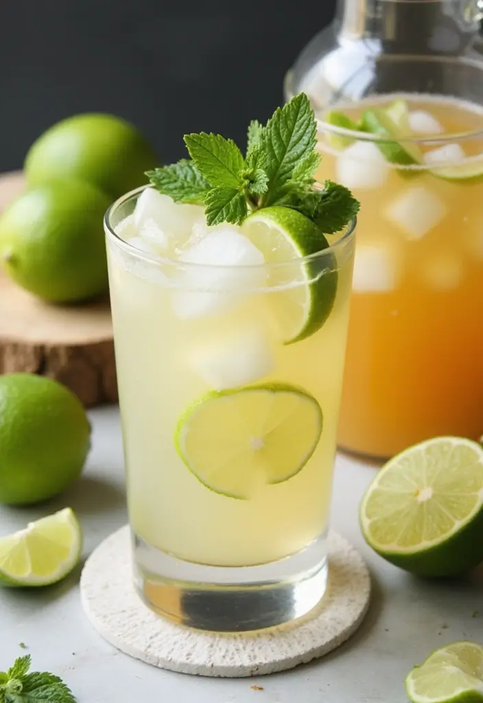 30 Key Lime Juice Recipes Sweet and Tangy Delights 30. Key Lime and Ginger Ale Mocktail