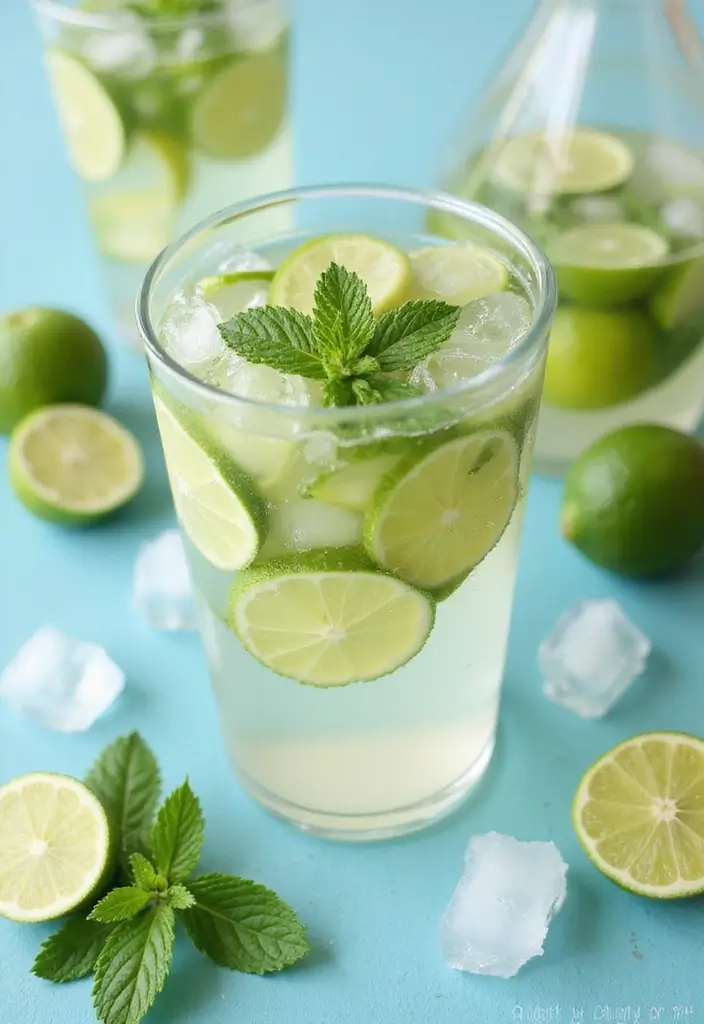 30 Key Lime Juice Recipes Sweet and Tangy Delights 9. Key Lime Infused Water
