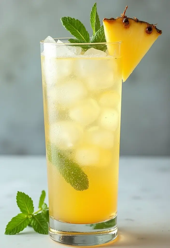 30 Pineapple Juice Recipes Drinks Everyone Loves 23. Tropical Pineapple Ginger Ale