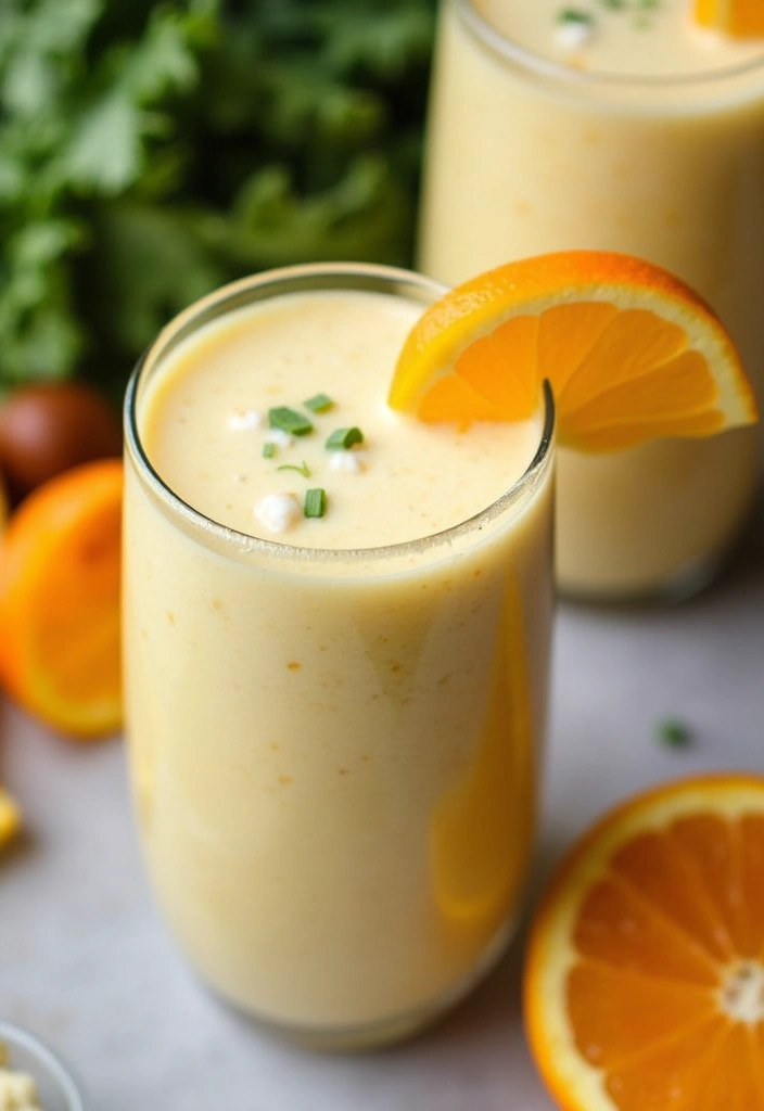30 Quick and Easy Orange Juice Concentrate Recipes for Healthy Smoothies 24. Orange Cauliflower Smoothie