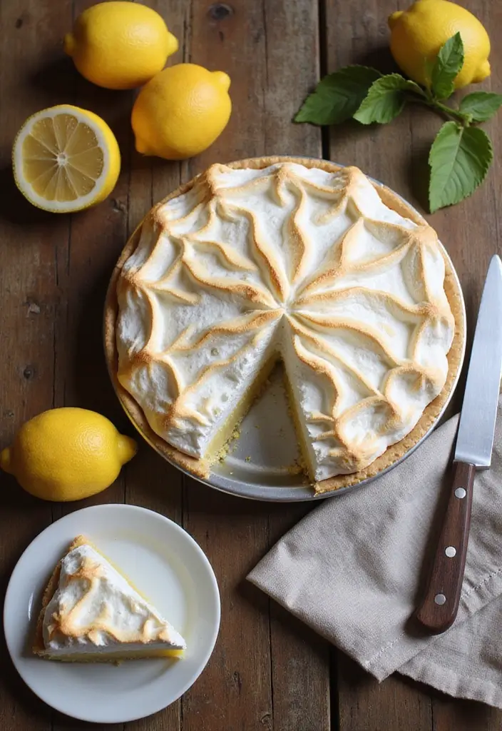 30 Recipes with Lemon Juice Fresh and Zesty Citrus Infused Desserts 1. Lemon Meringue Pie